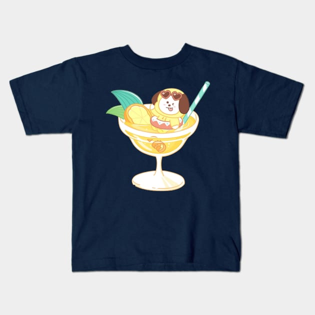 BT21 Chimmy Cocktail Kids T-Shirt by ZeroKara